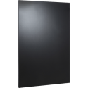 PLAQUE MURALE SOUS AT CSTB 80X120CM ACIER NOIR UNIE