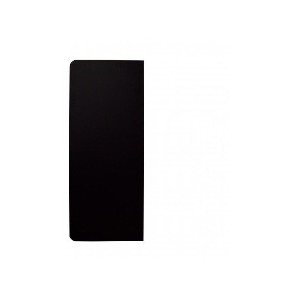 PLAQUE AU SOL EN ACIER 1100X450 NOIRE  MC