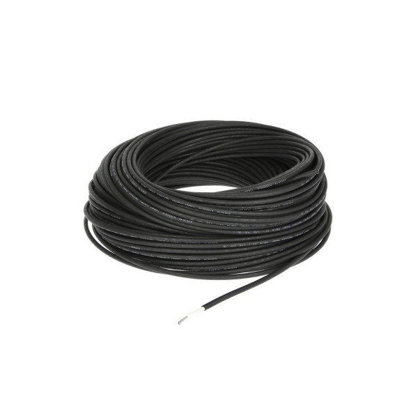 CABLE SOLAIRE 1x6  NOIR TOURET 500M