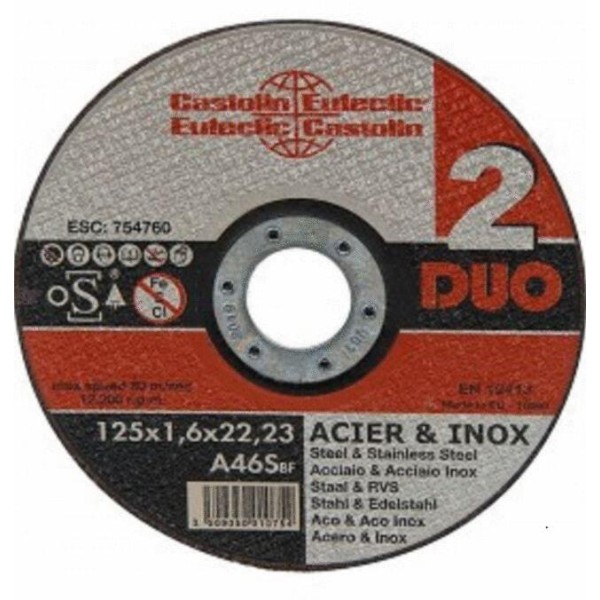 DISQUE A TRONCONNER 125X1.6X22 PRIX UNITAIRE
