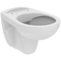 CUVETTE WC SUSPENDUE BLANCHE ULYSSE 52x35.4cm SANS BRIDE PORCHER P006701