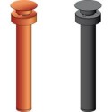 TERMINAL VERTICAL HAUT 1.10M PGI 80/130  PRECISER LA COULEUR NOIR OU BRIQUE