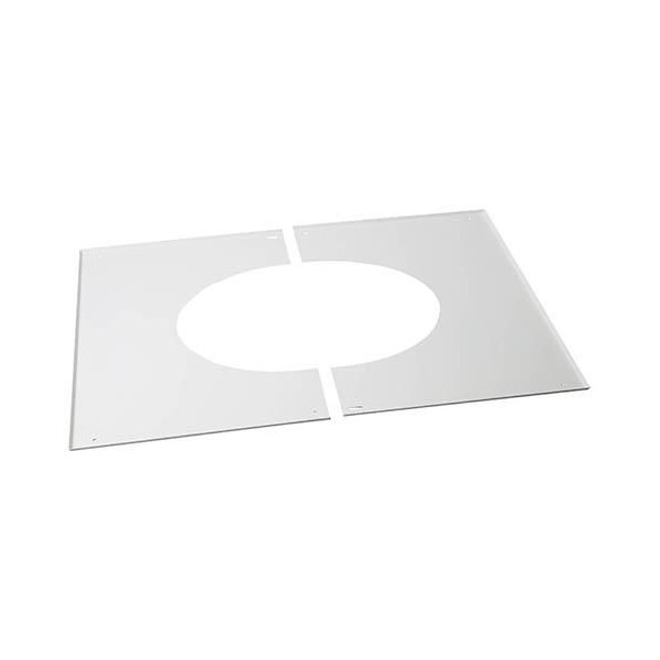 PLAQUE DE PROPRETE POUR PLAQUE DISTANCE 0/40% PGI 80/130 BLANC