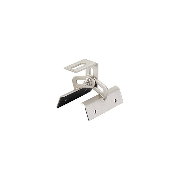 SUPPORT CHROCHET REGLABLE INOX AISI 304 POUR BAC ACIER - 4413100270
