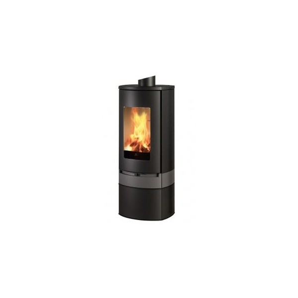 POELE BOIS CODE EVO ACIER BRONZE
