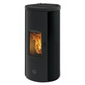 POELE PELLET EK63 LIKE80 ACIER NOIR (sortie dessus 80/130) 815360