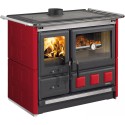 CUISINIERE BOIS NORDICA ROSA XXL MAIOLICA BORDEAUX